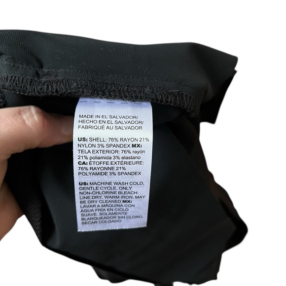 Chico's Size 3R Black NEW Brigitte Slim Leg Pants - Picture 7 of 7